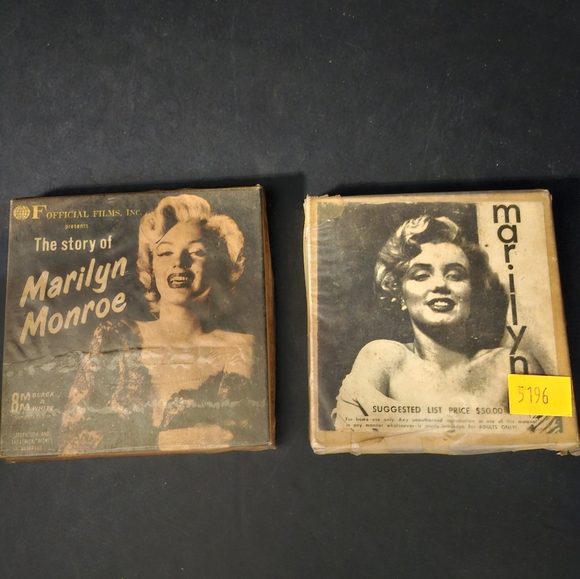 Vintage Marilyn Monroe Film Reels